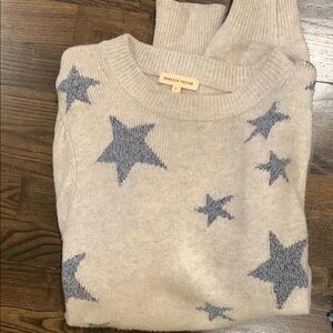 Rebecca Taylor Gray Star Sweater